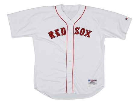 2004 Manny Ramirez Game Used Boston Red Sox Home Jersey - World Series Season